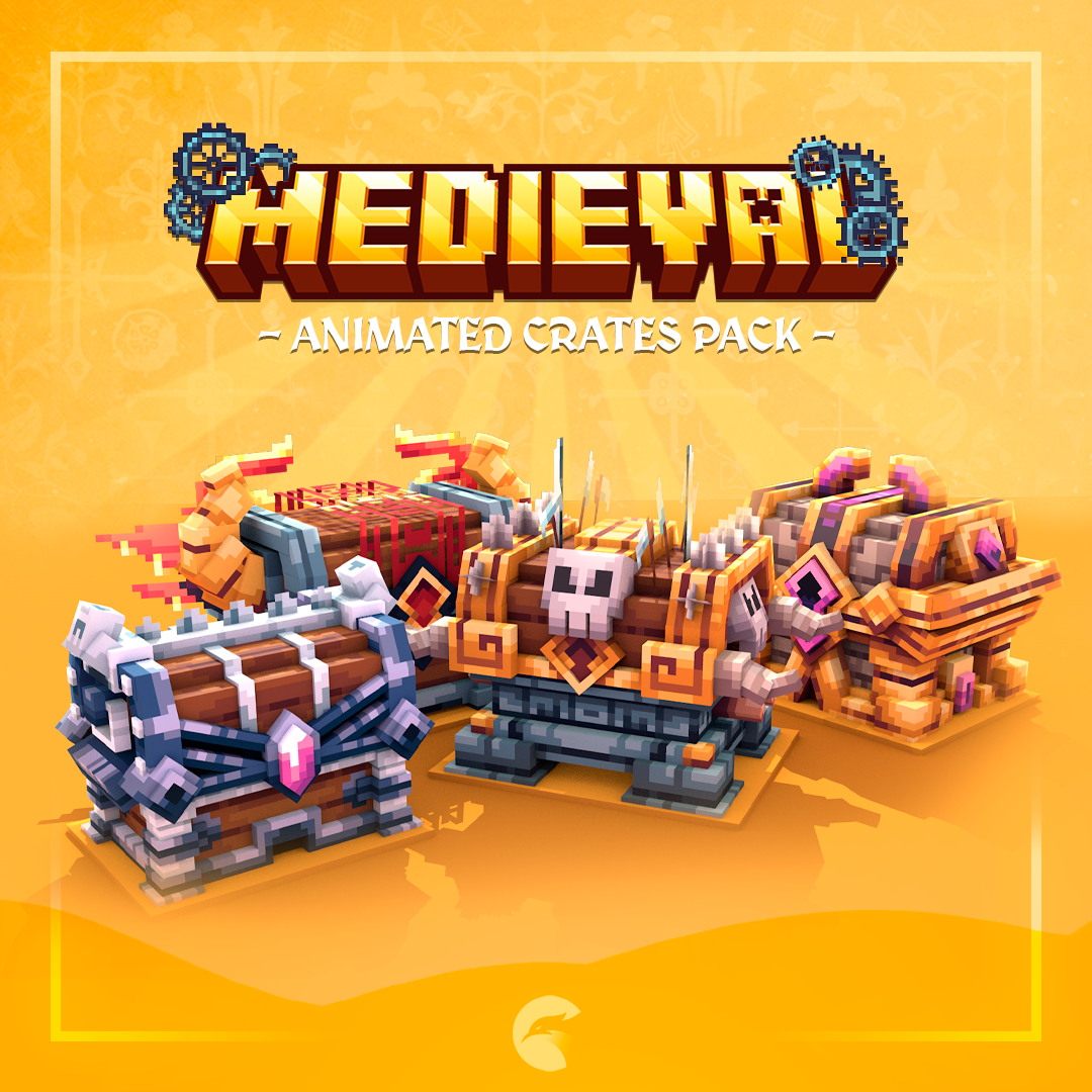 Medieval Crates Pack Showcase Image